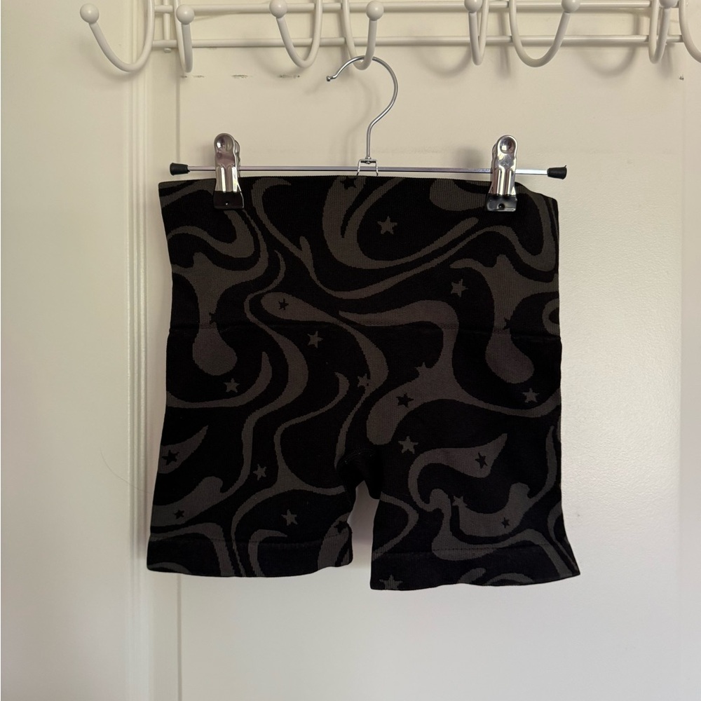 JoyLab Black and Gray Patterned Activewear